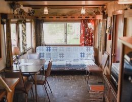 The African Queen Double Decker Interior