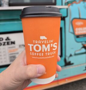 Traveling Tom's Coffee truck
