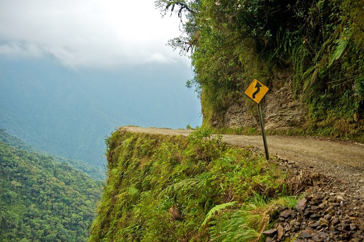The Yungas Road, or Death Road, is a thrilling but dangerous bike ride