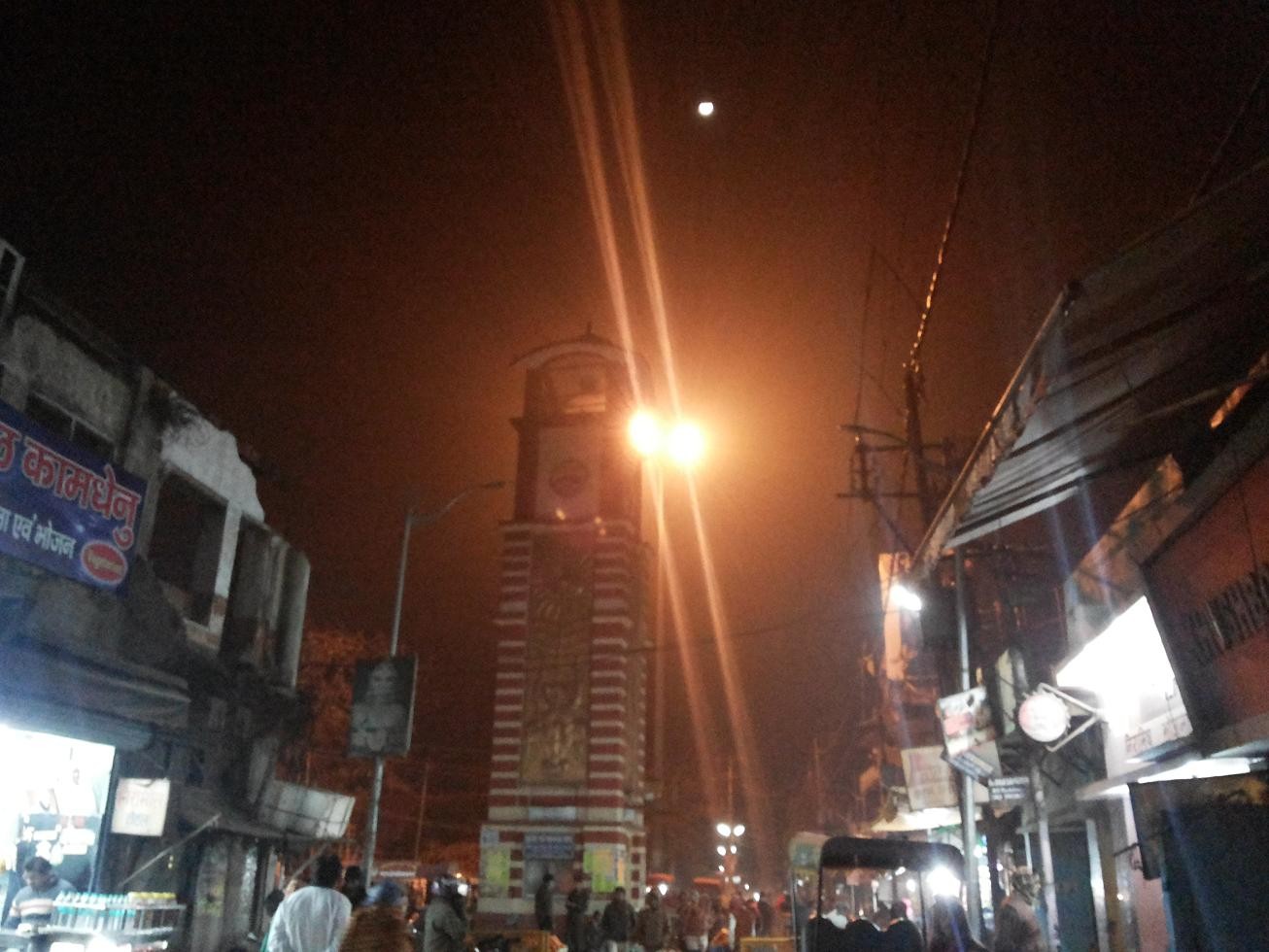 Tower chowk at Baidyanath Dham - in evening time