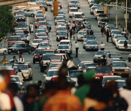 Traffic During Freaknik