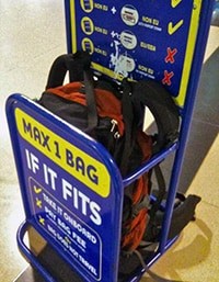 travel bag template