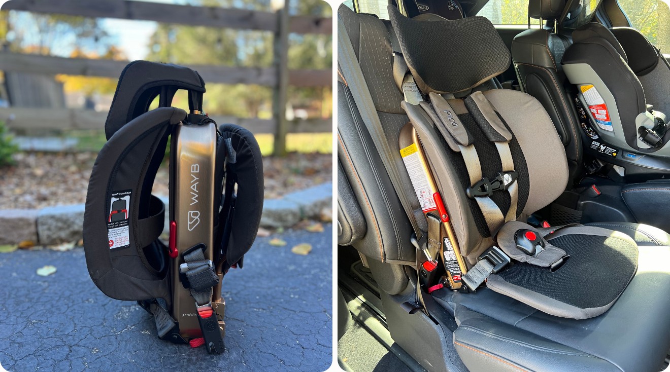 WAYB Pico Foldable Travel Car Seat