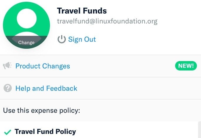 Travel Fund Approval