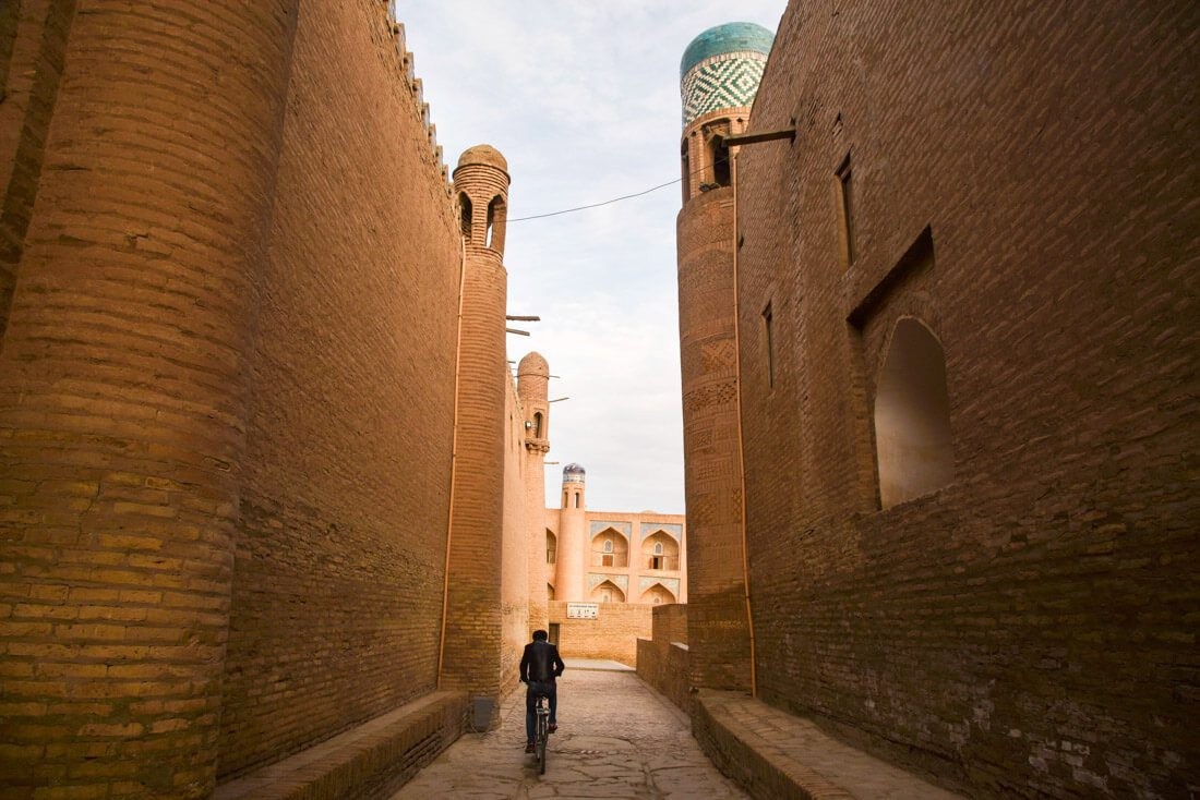 travel through Central Asia