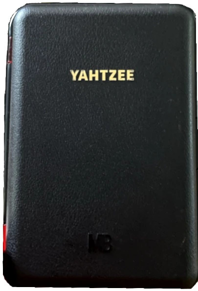 Deluxe Travel Yahtzee wallet, 1982