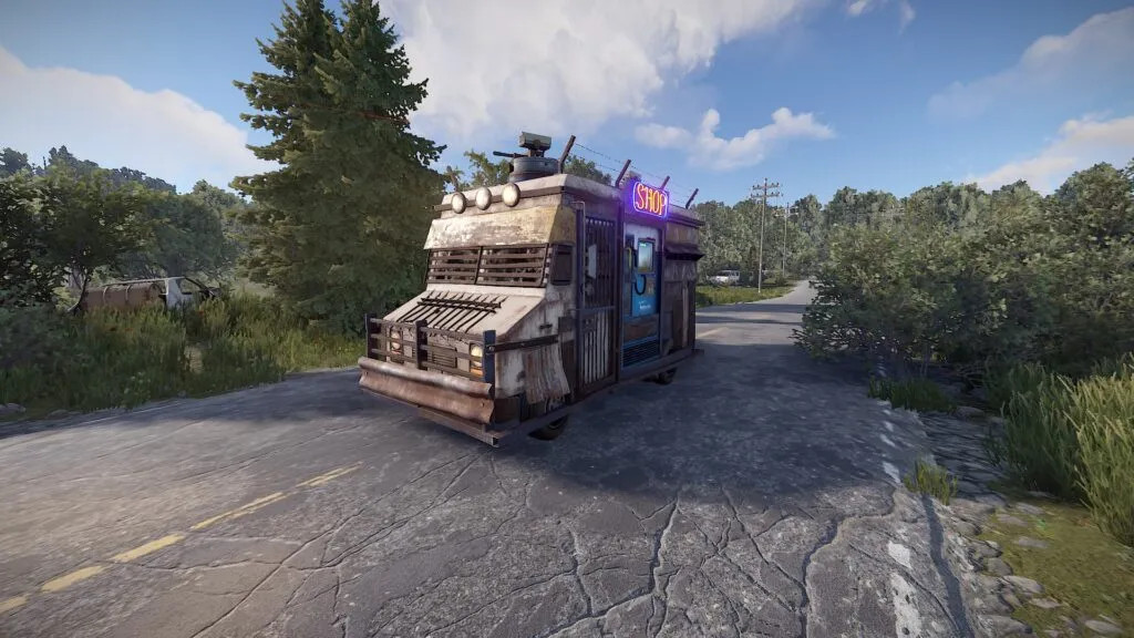 Exterior View of the Traveling Vendor 1