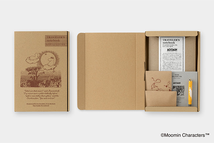 Moomin Traveler's Notebook Leather Cover