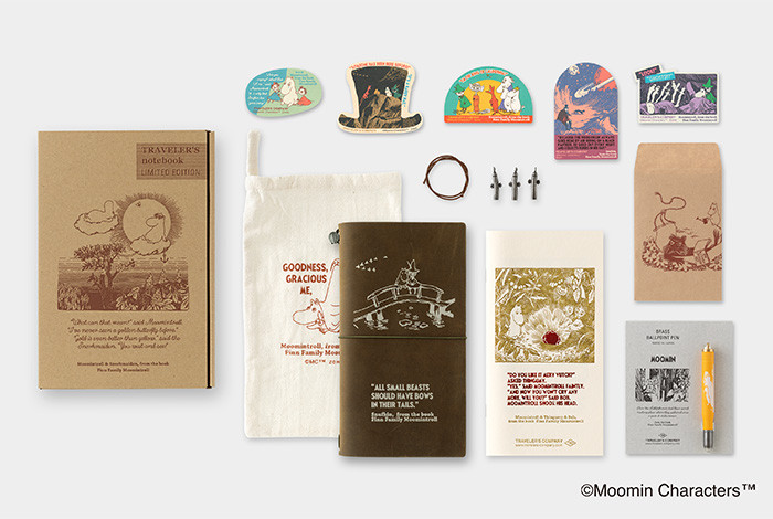 Moomin Traveler's Notebook Travel Journal