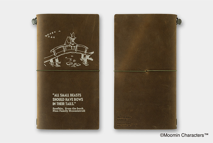 Moomin Traveler's Notebook for Planning