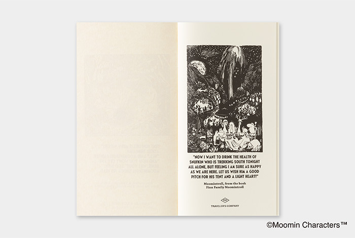 Moomin Traveler's Notebook