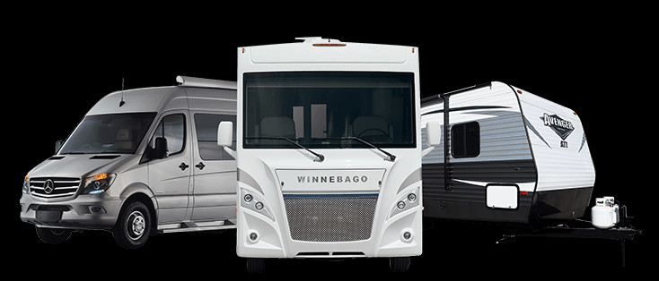 Interior of a spacious RV