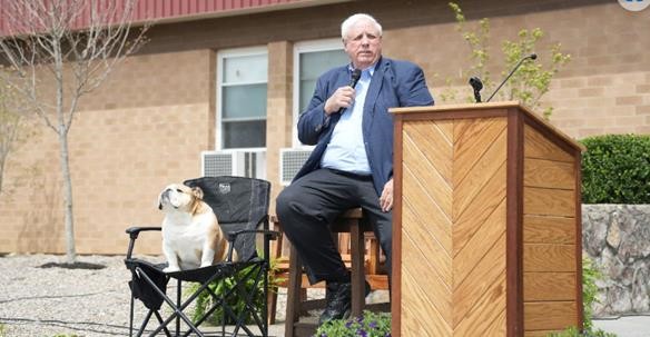 West Virginia Governor Jim Justice celebrates the launch of hospitality and tourism education programs in all 55 counties.