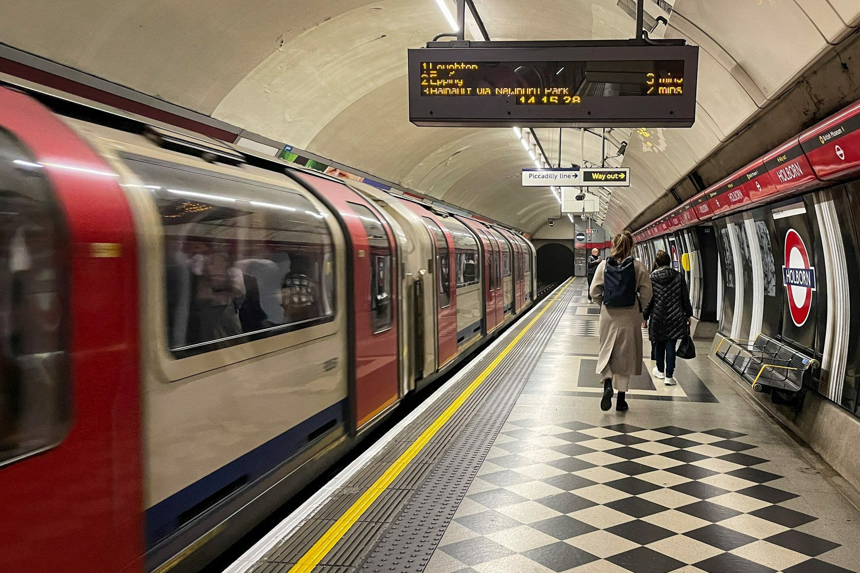 Tube Station in London