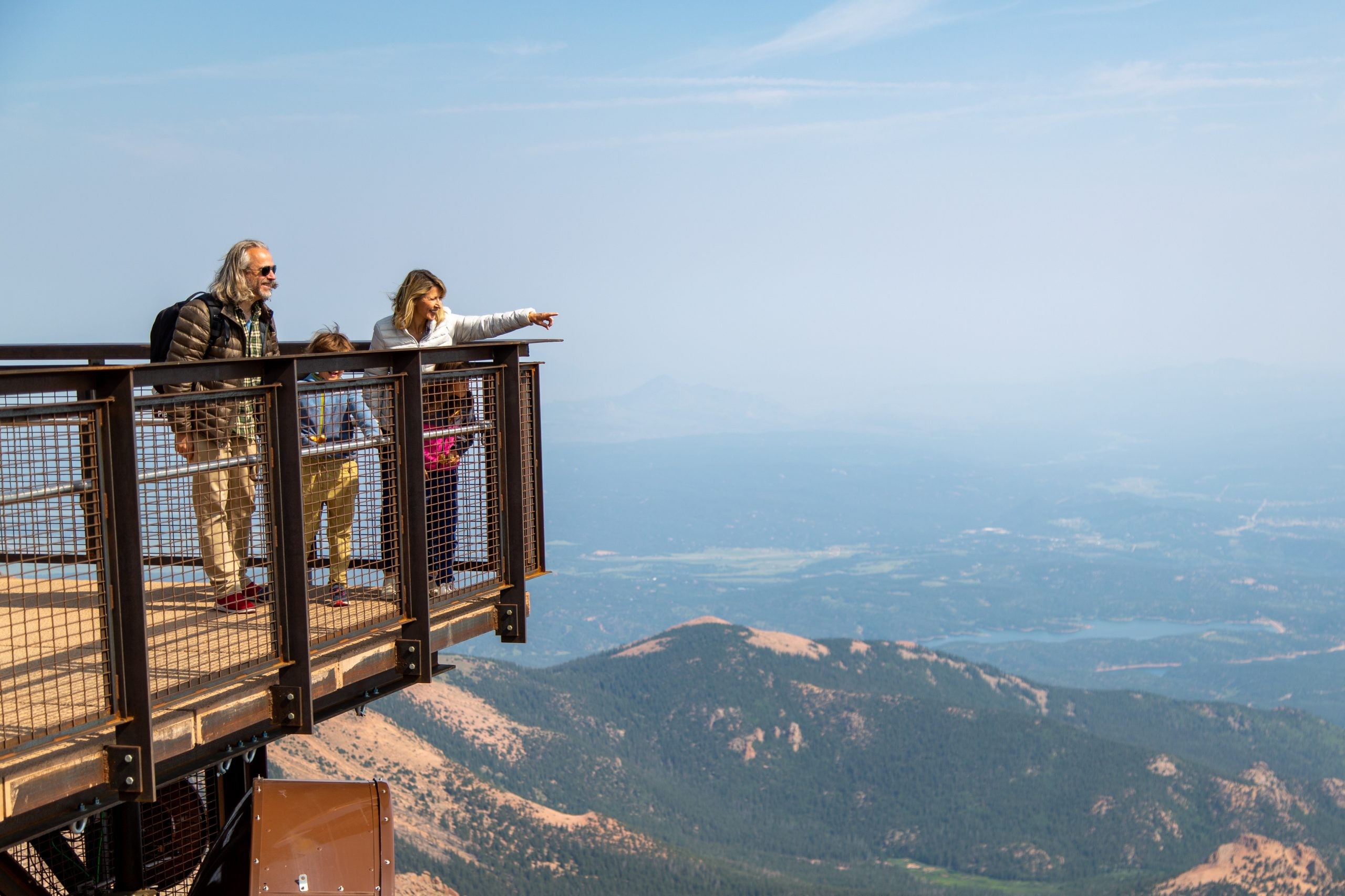 View of a mountain in Colorado Springs, Colorado