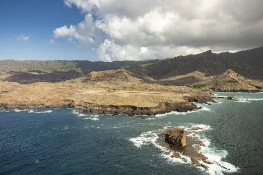 Ua Huka from the sky © Grégoire Le Bacon