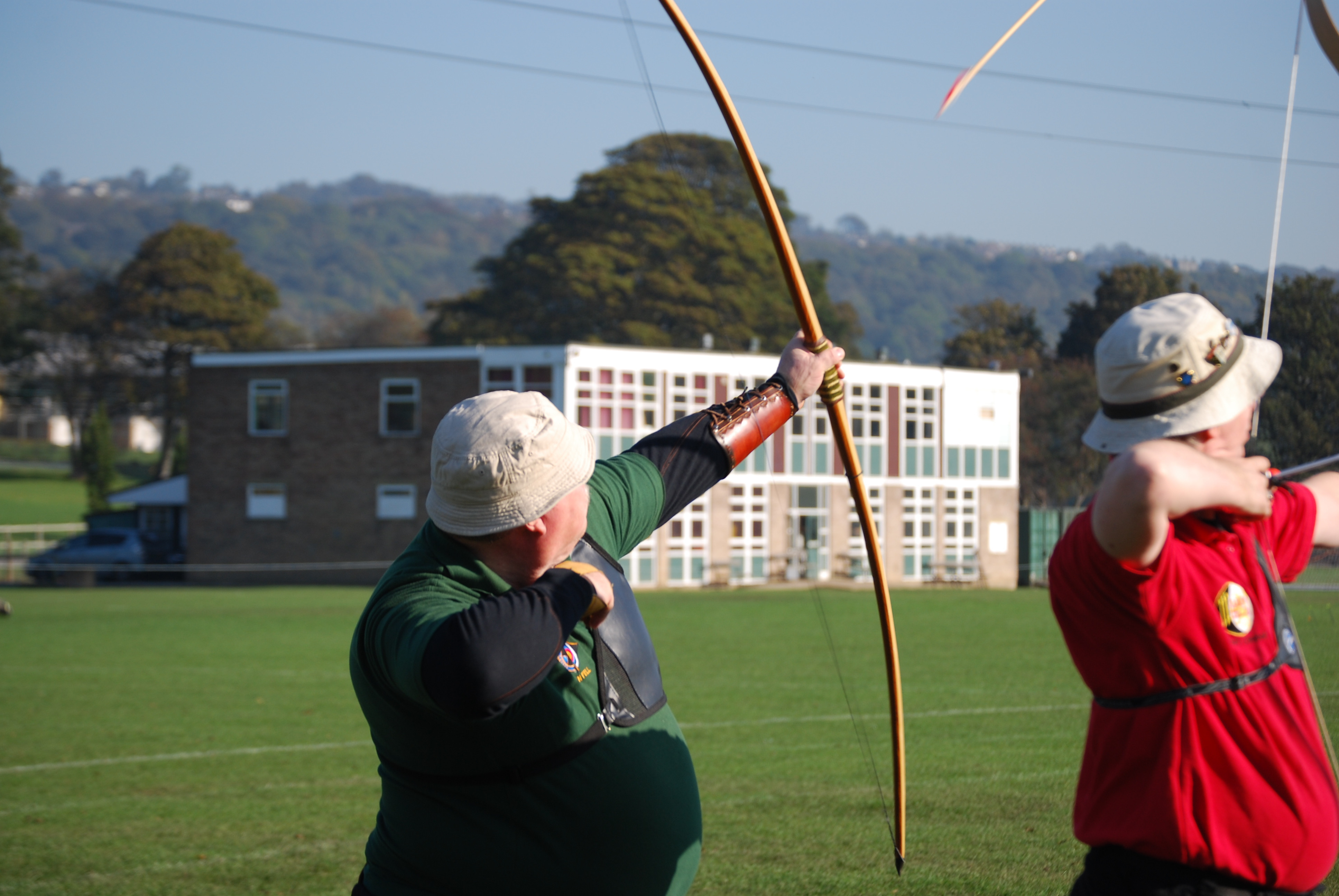 Arrow in flight