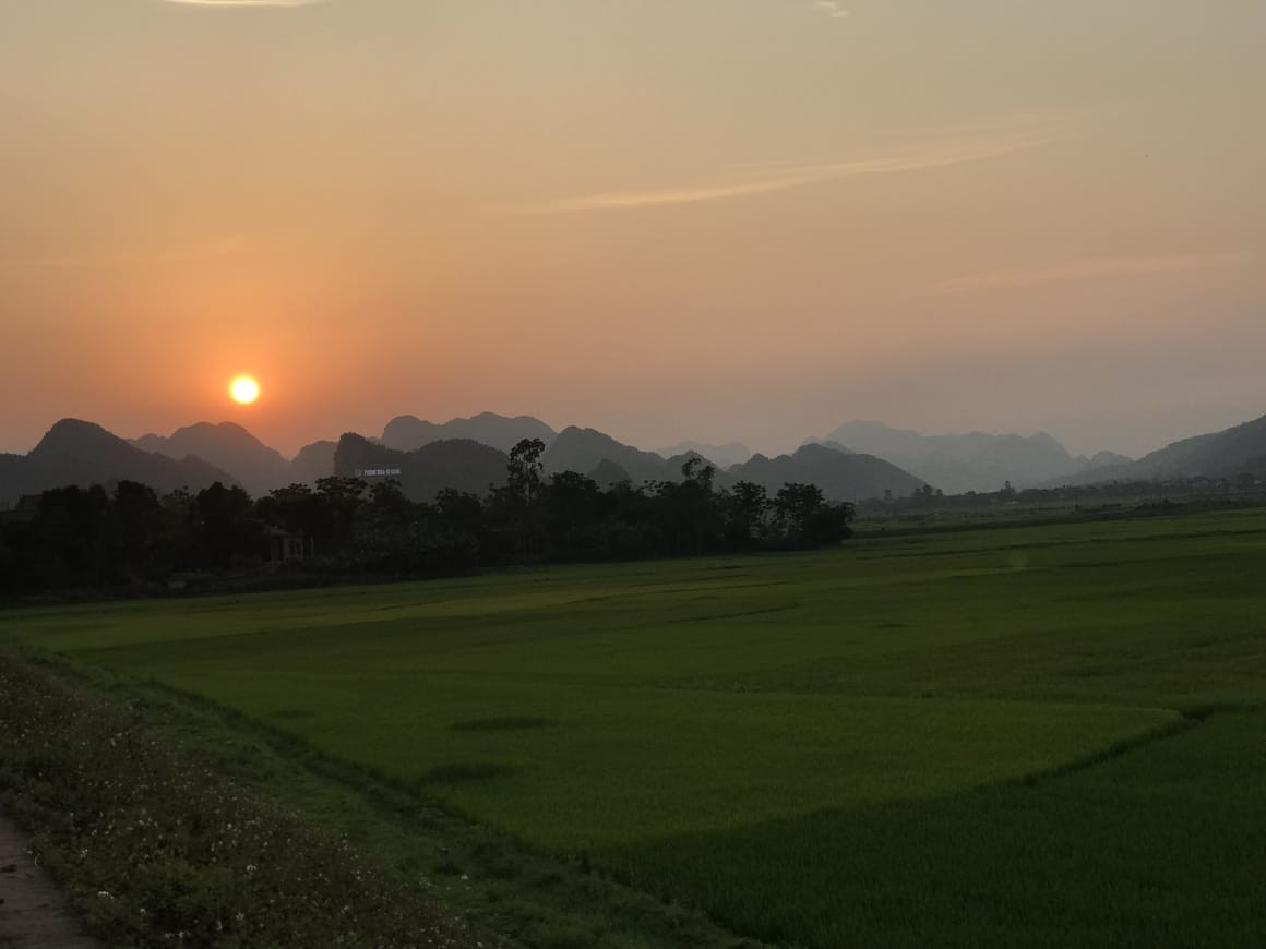 Phong Nha, Vietnam. Breathtaking karst mountains