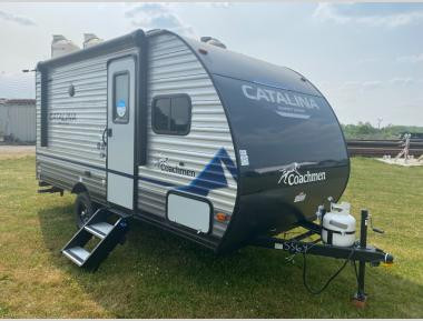 Used Tiny Travel Trailer with Awning