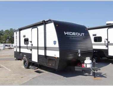 Used Tiny Travel Trailer Living Area