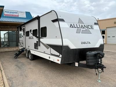 Forest River Travel Trailer Exterior with Spacious Awning