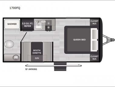Used Tiny Travel Trailer Dinette