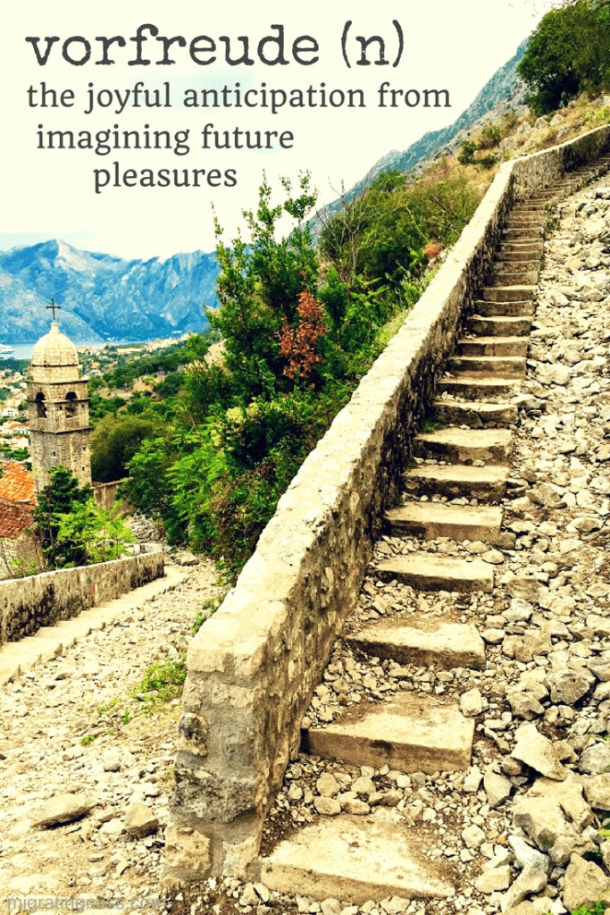 Unusual Travel Words - Vorfruede