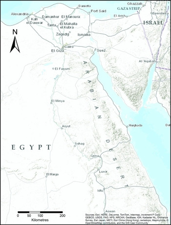 Egypt Map