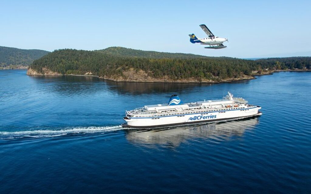 Vancouver to Victoria Plane and Ferry