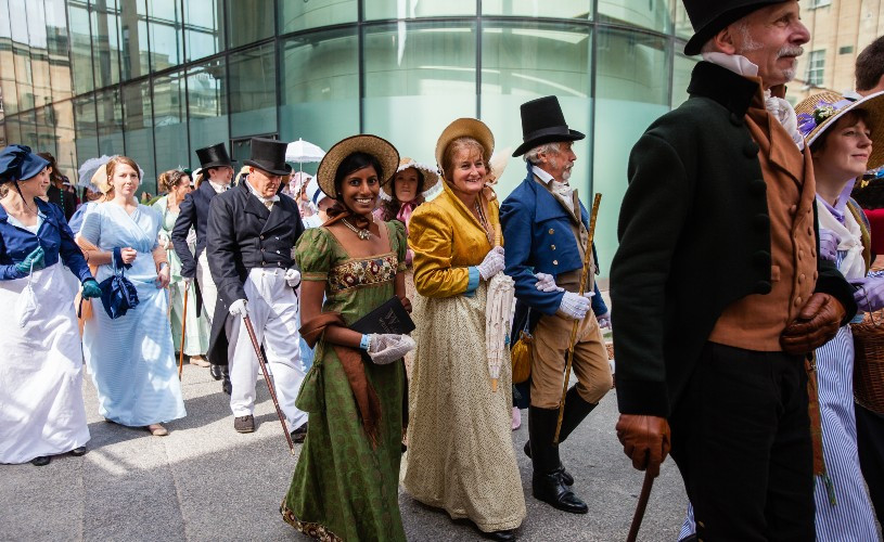 Jane Austen Festival promenade