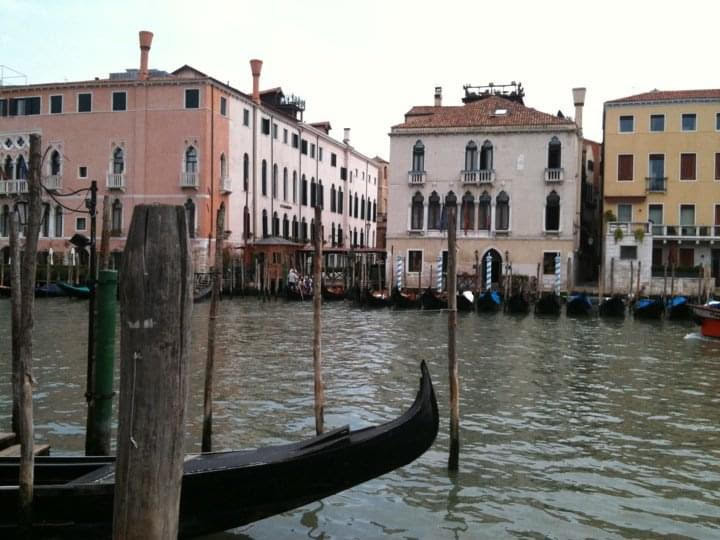 View of a Venetian canal