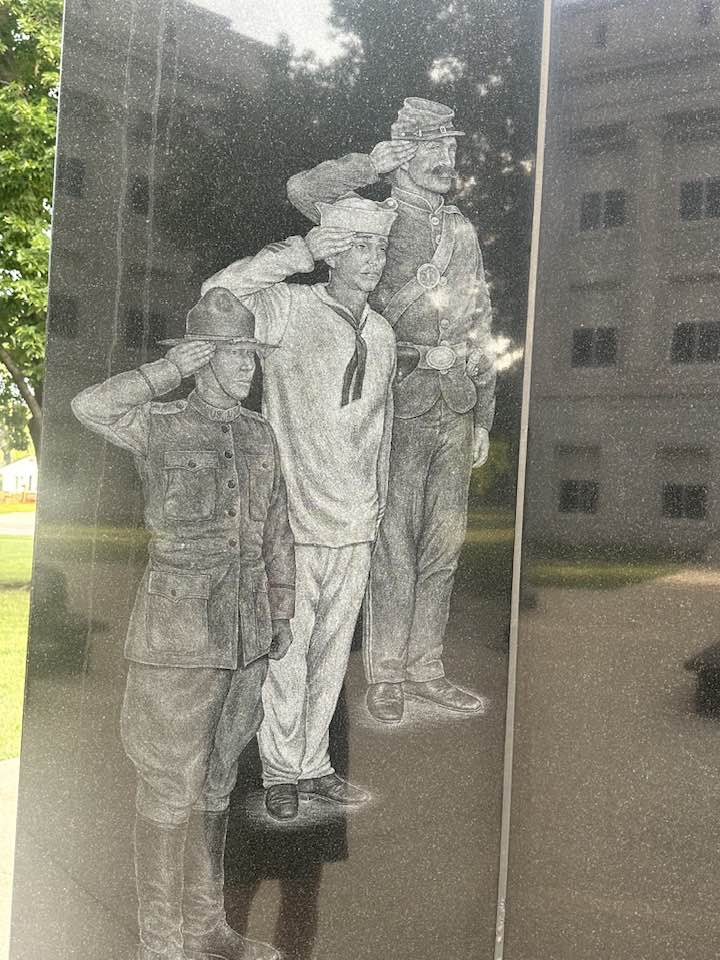 Veteran's Memorial in Pocahontas Iowa