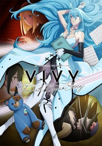 A character from Vivy: Fluorite Eye's Song in a futuristic setting