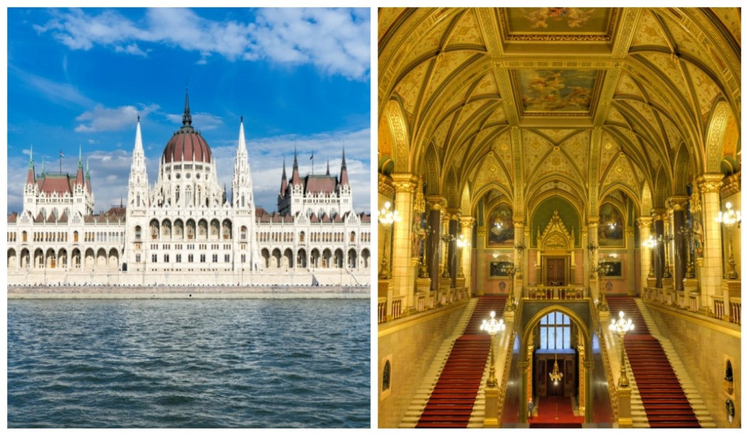 Budapest Parliament and its Grand Staircase