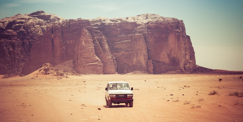 Wadi Rum Jeeps in Jordan