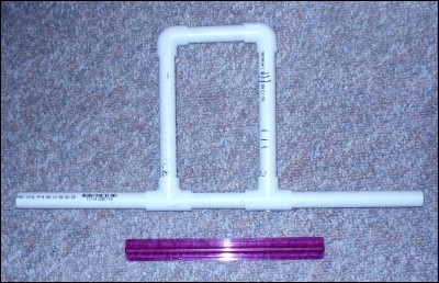 Sound waves travel through a waveguide