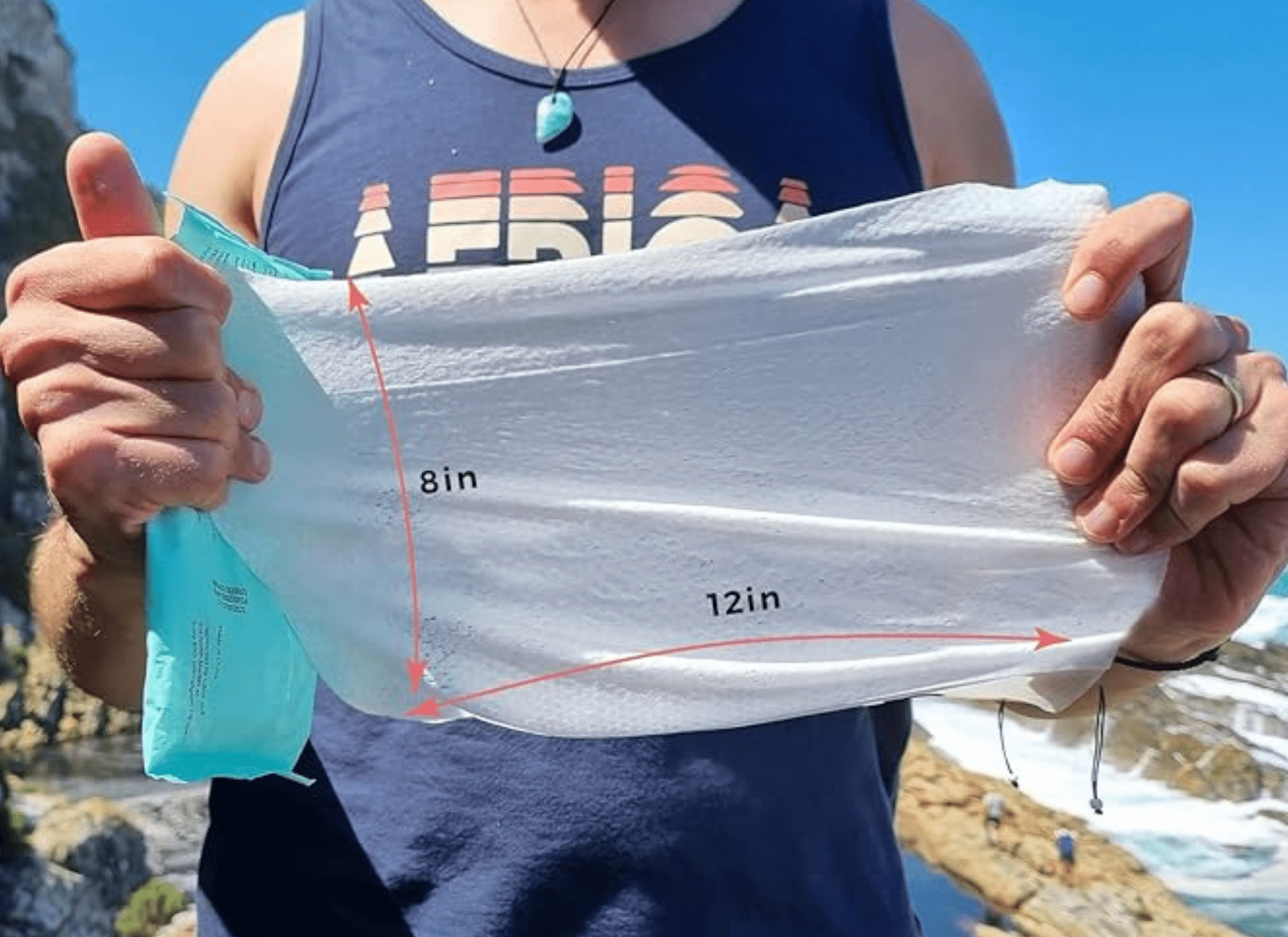 Deodorizing Wipes for women's travel