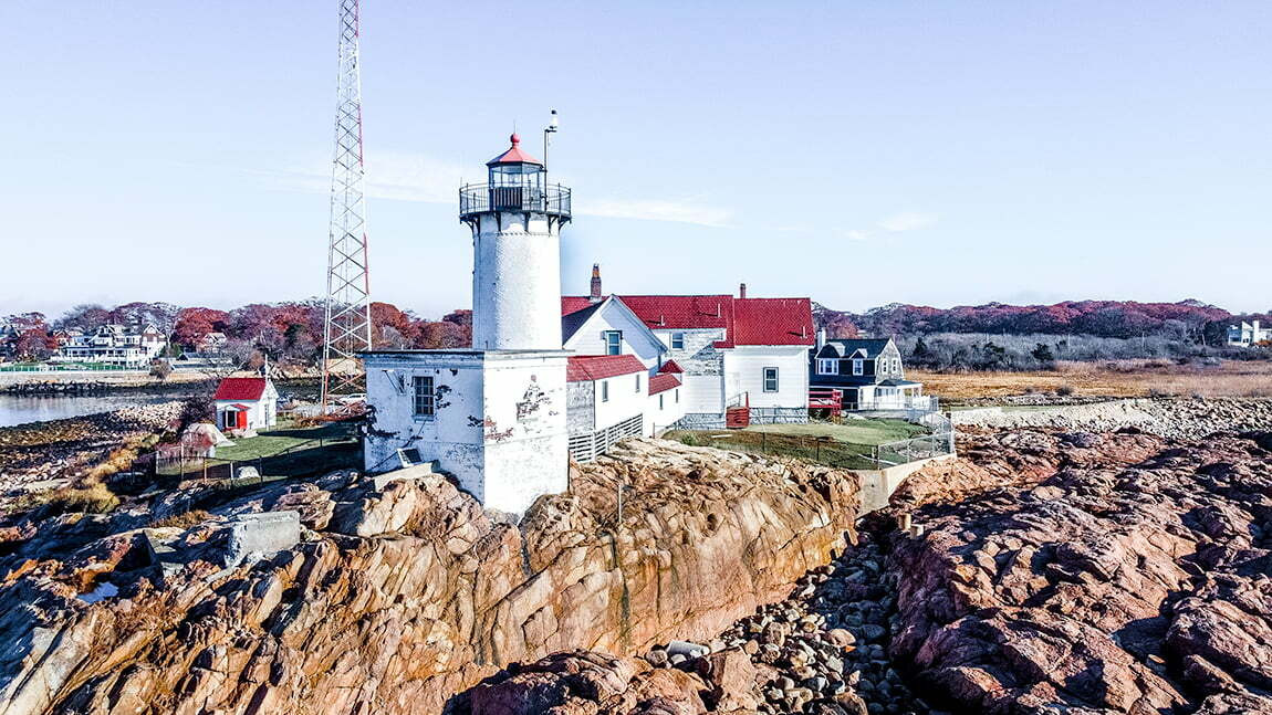 Eastern Point Lighthouse in Gloucester is a great excursion on Cape Ann, MA. 