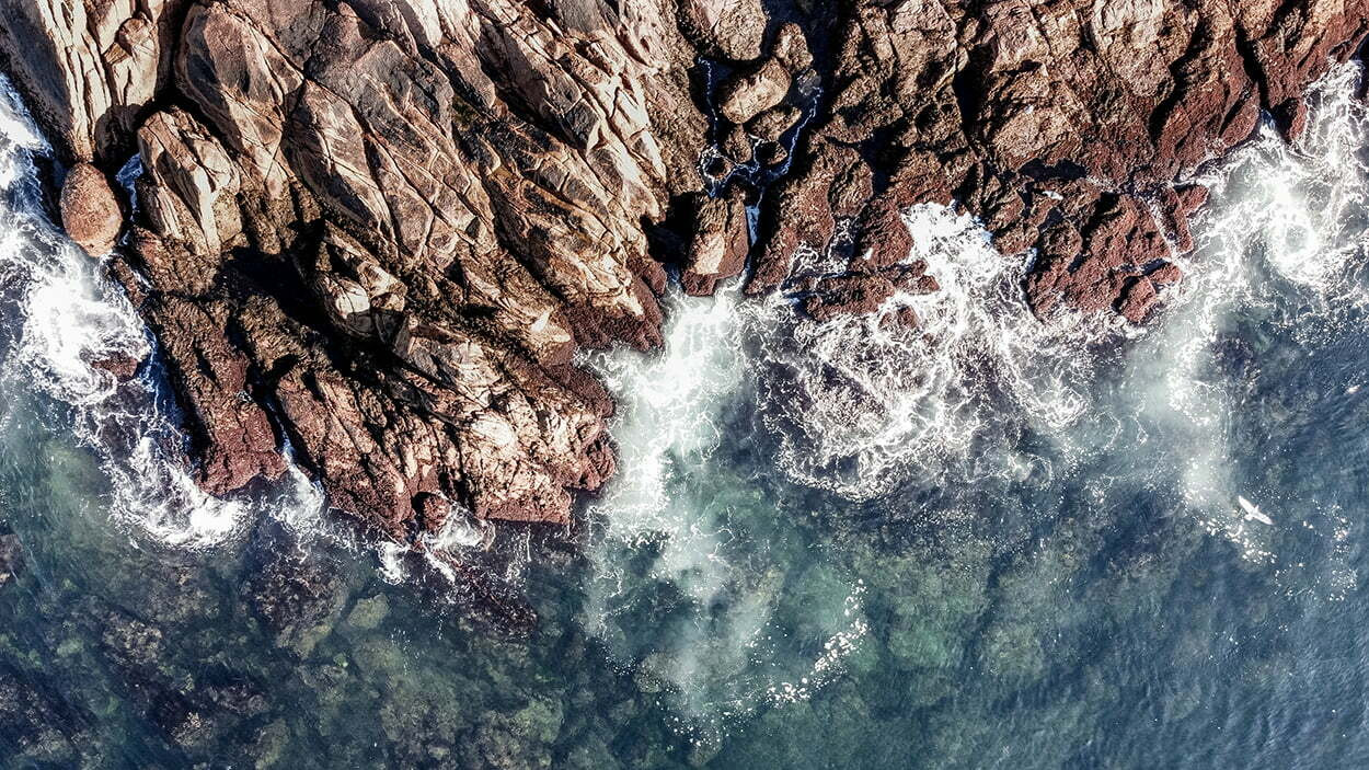 Cape Ann, MA is known for some beautiful and dramatic coastline. 