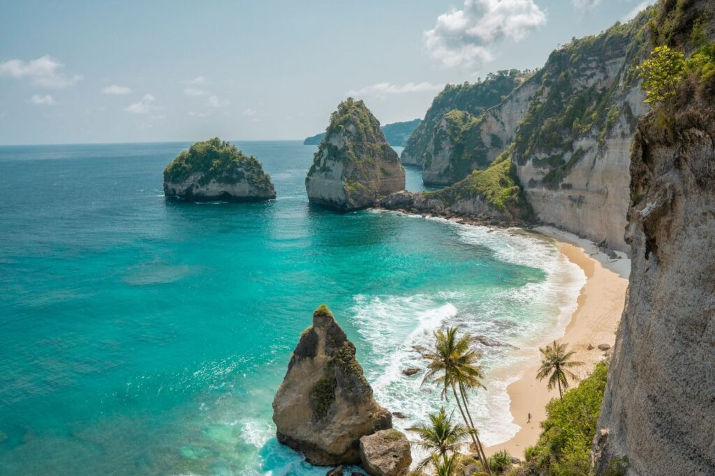 Bali location on the Indonesian archipelago