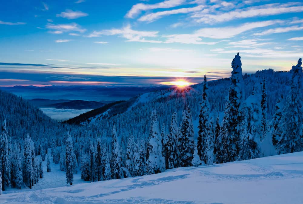 Whiteface ski resort Montana