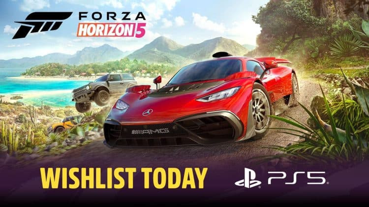 Forza Horizon 5 on Playstation Release