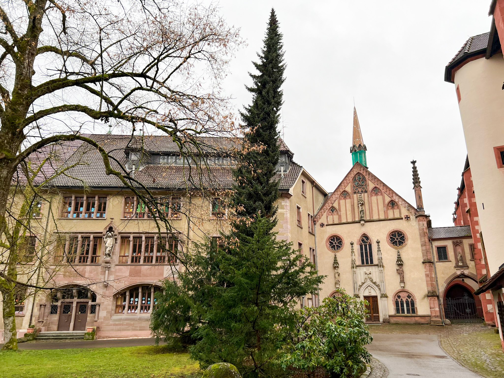 At the Lichtentaler Abbey