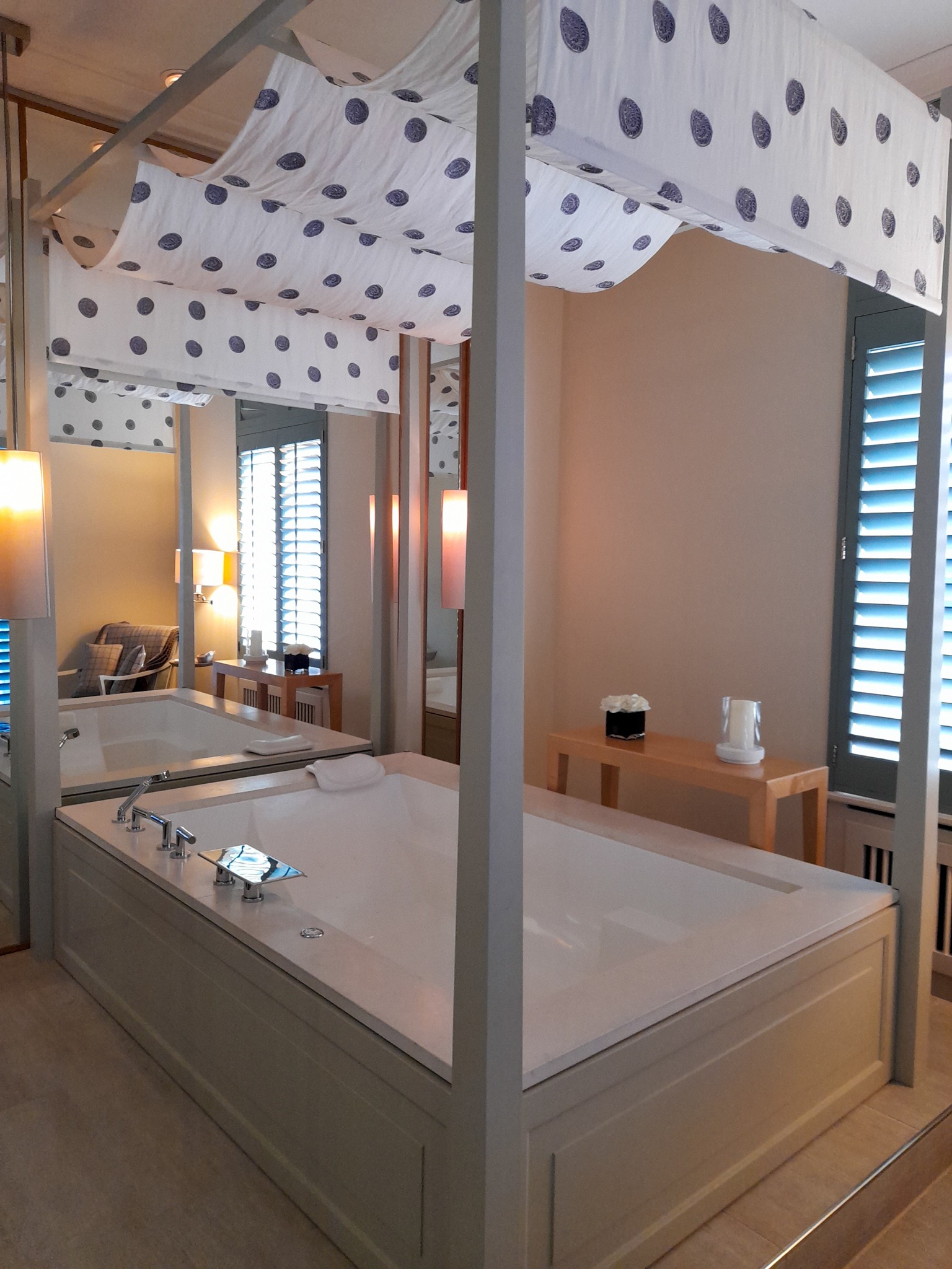 Massage suite at Brenner's Park Hotel