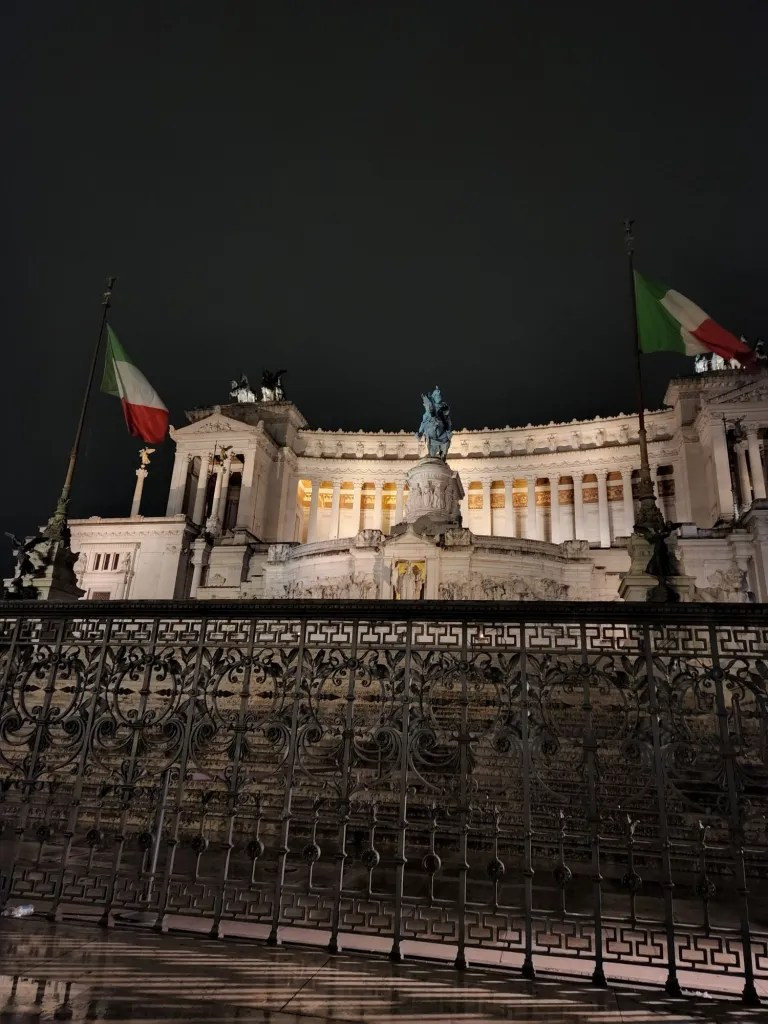 Monument to Victor Emmanuel II Rome, Italy, displaying the architectural heritage