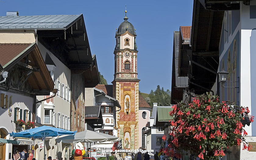 Mittenwald town centre