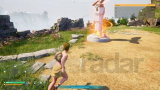 Palworld player near fast travel point