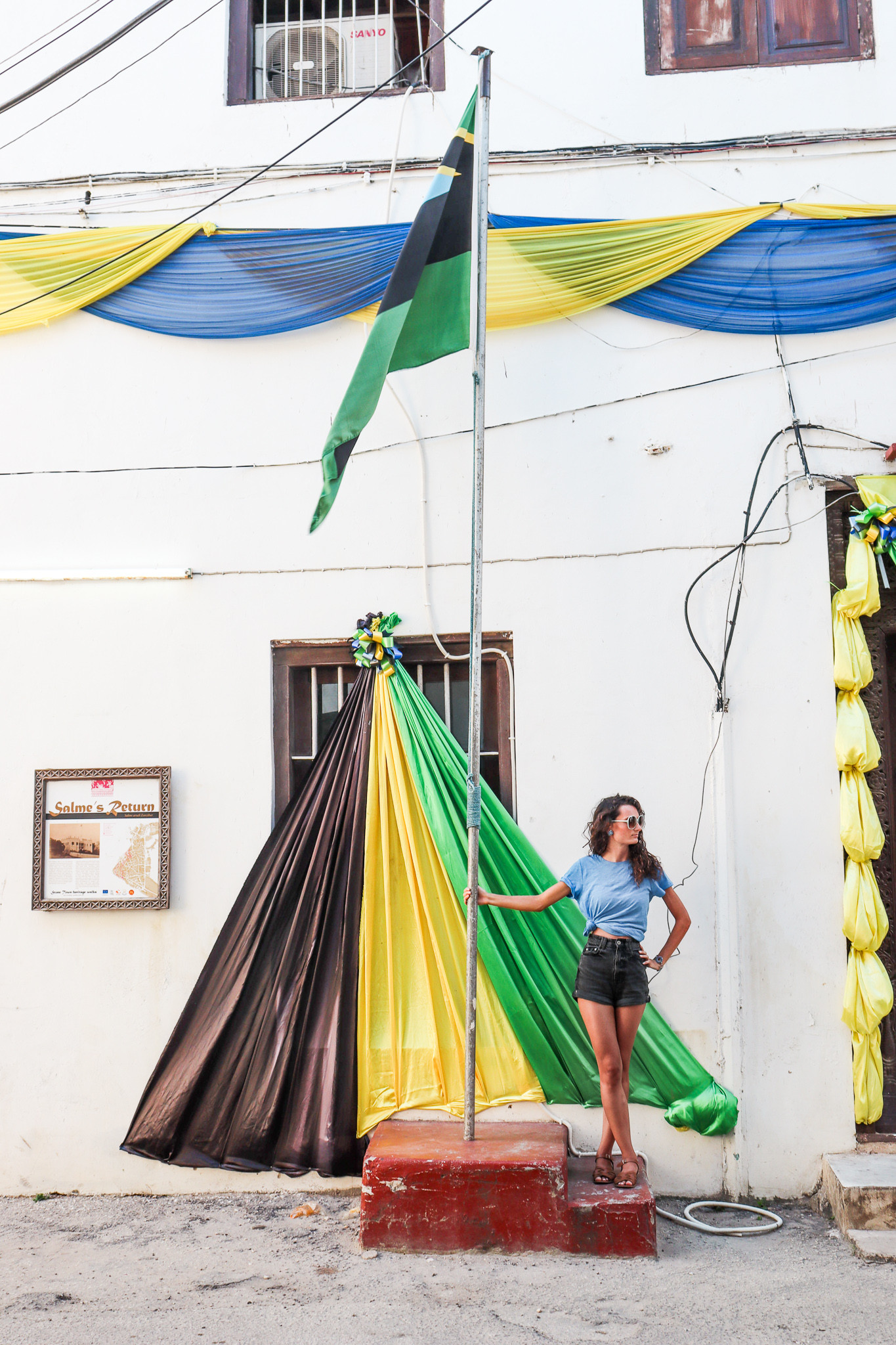 Zanzibar Flags and Stone Town's Safety